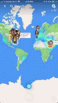 Snap map