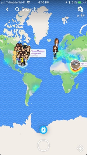 Snap map