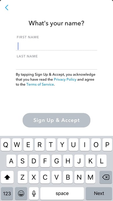 Snapchat Name