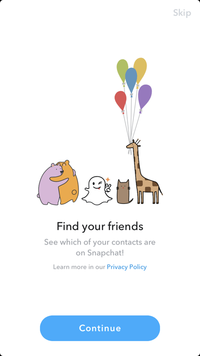 Snapchat invite friends