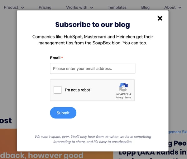 freemium subscription to blog
