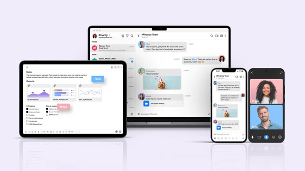 Spike unified inbox and voice calling interface