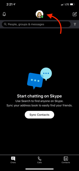 Sype app profile