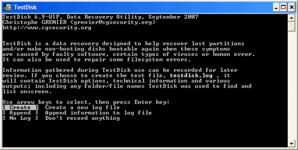 TestDisk