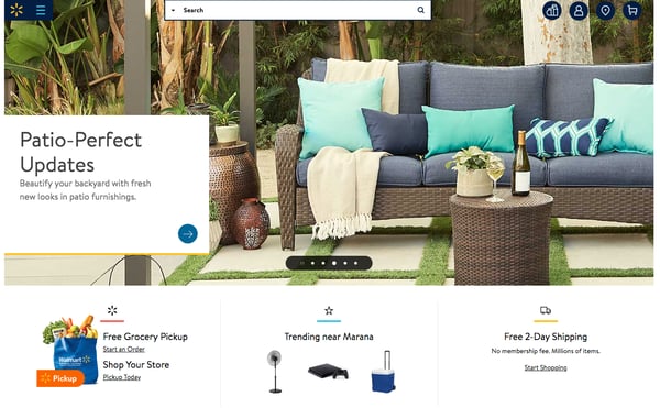 Walmart's online marketplace is growing in popularity.