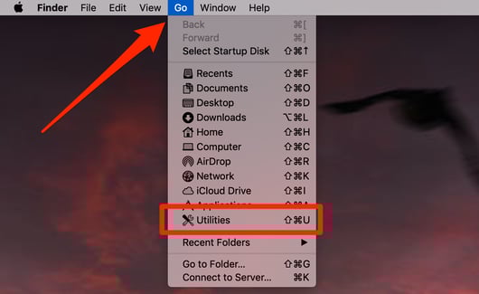 Utilities on Mac