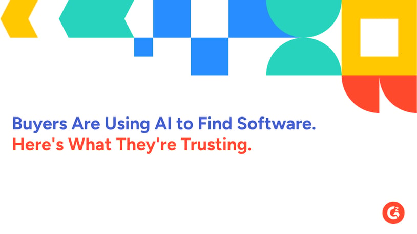 Your Buyers Are Using AI to Find Software. Here's What They're Trusting.