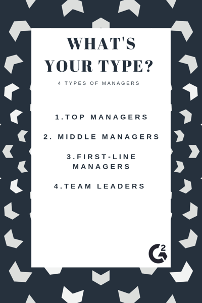 types of managers