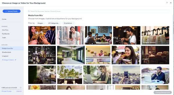 Wix Themes