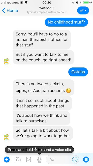 therapist chatbot