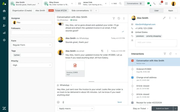 Zendesk for Customer Service