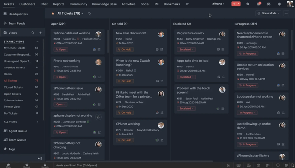 Zoho desk