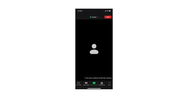 Zoom App mobile interface