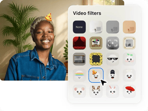 Zoom avatar feature