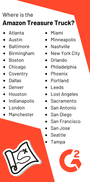 amazon treasure truck location
