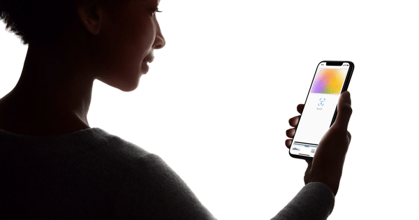 apple credit card biometric security with face id