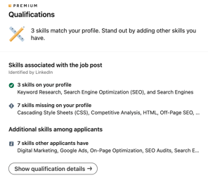 applicant performance