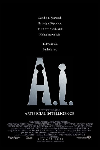 artificial intelligence movie poster