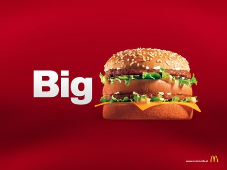 big mac advertisement