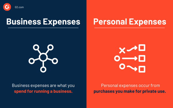 business expenses vs. personal expenses