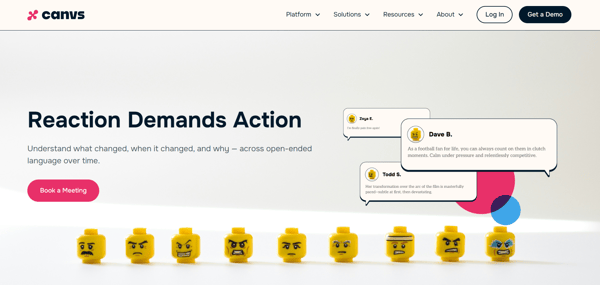 canvs home page