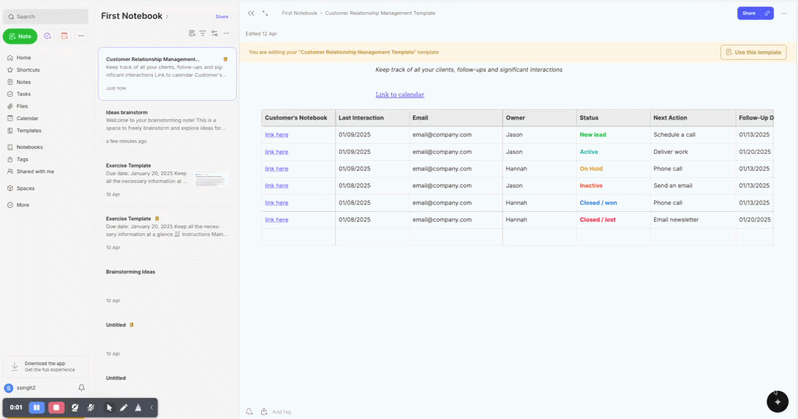 chatgpt based ai assistant on evernote