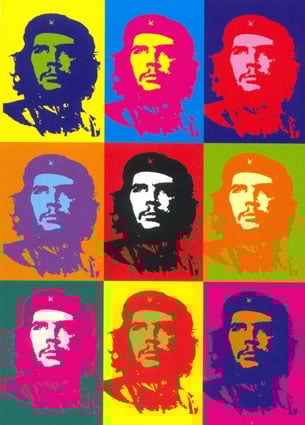 che guevara color contrast