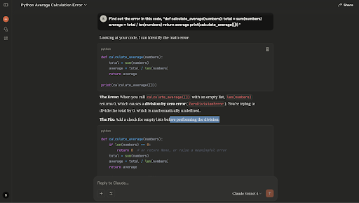 claudes coding