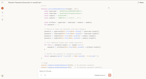 claudes function writing