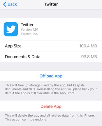 clear cached data on iOS