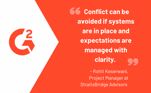 quote about avoiding conflict