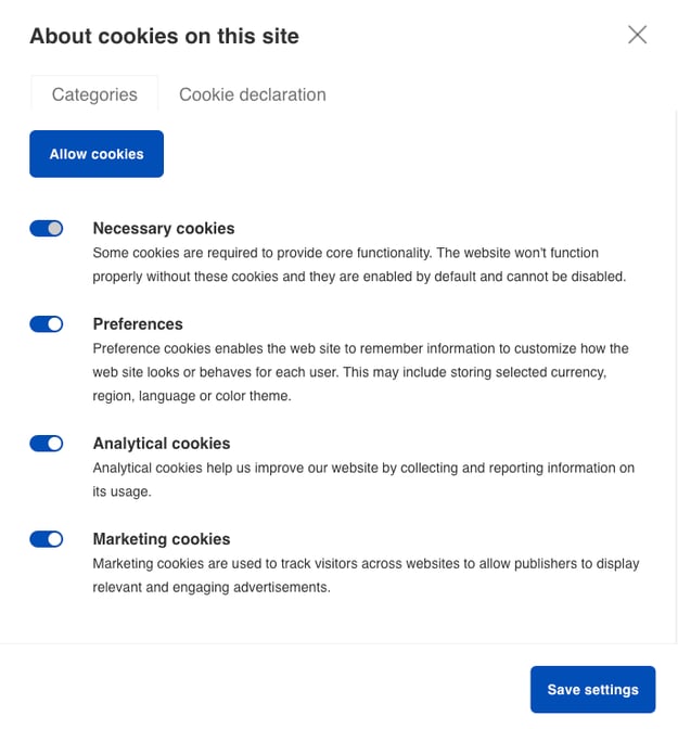 cookie policy example