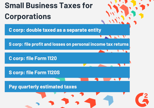 corporation taxes