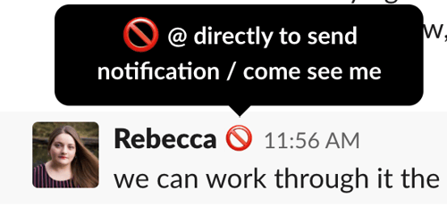 create a custom Slack status