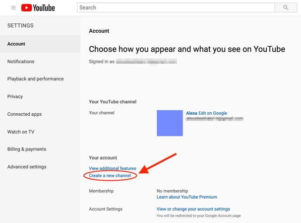 Youtube brand account vs regular