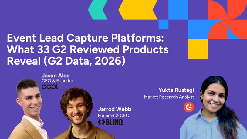 Event Lead Capture Platforms: What G2-Reviewed Products Reveal (G2 Data, 2026)