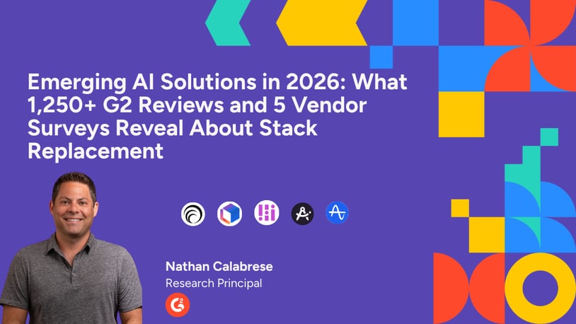 Emerging AI Solutions in 2026: What 1,250+ G2 Reviews and 5 Vendor Surveys Reveal About Stack Replacement
