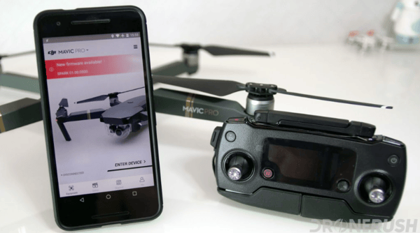 drone app has great ux design