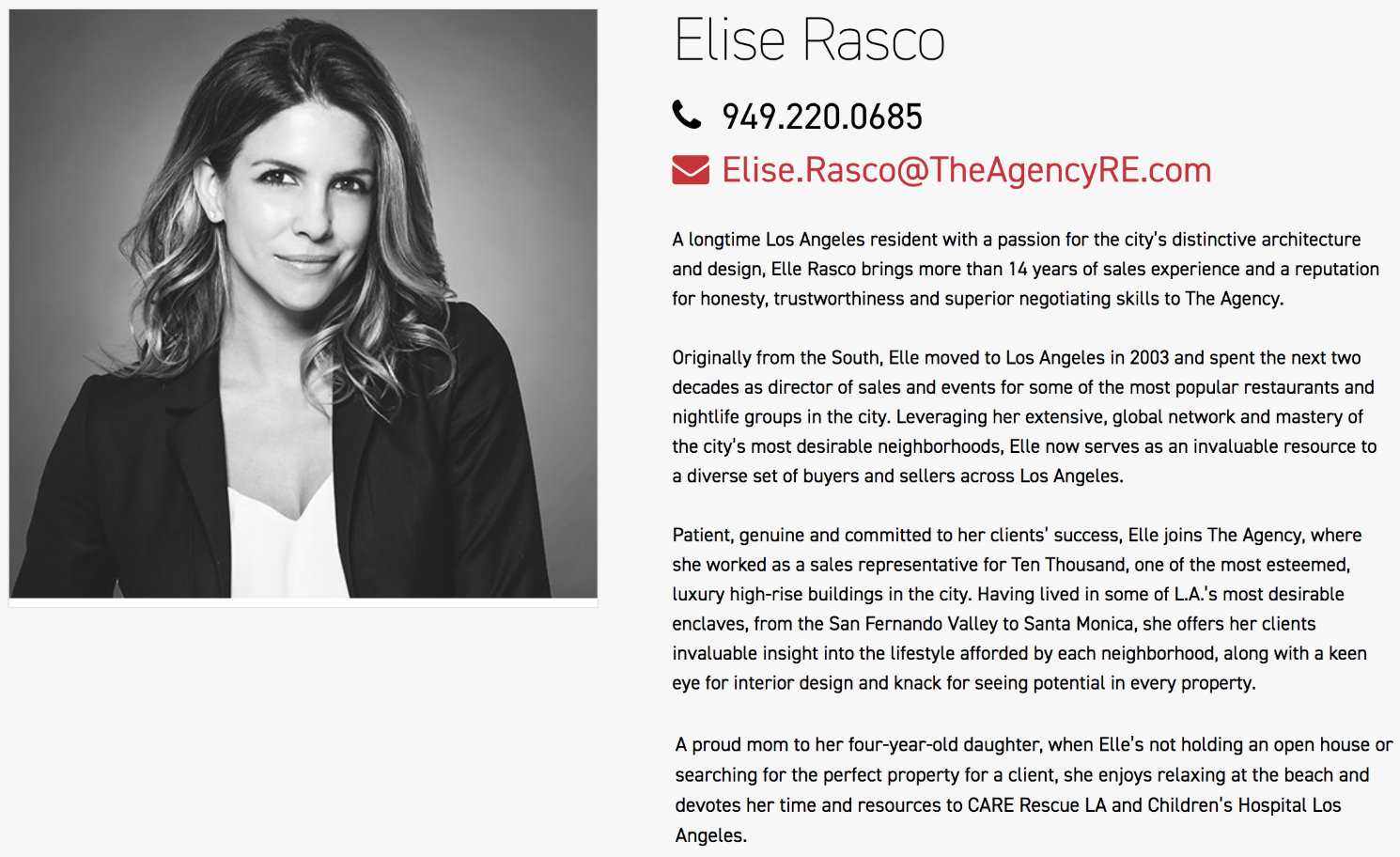 How To Craft A Memorable Realtor Bio Examples   Eliserasco 