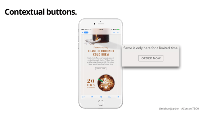 email on mobile