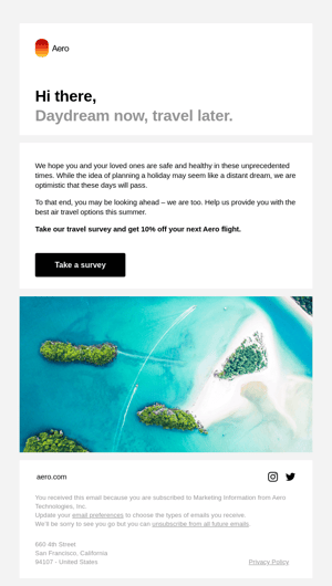 example of a feedback request email template
