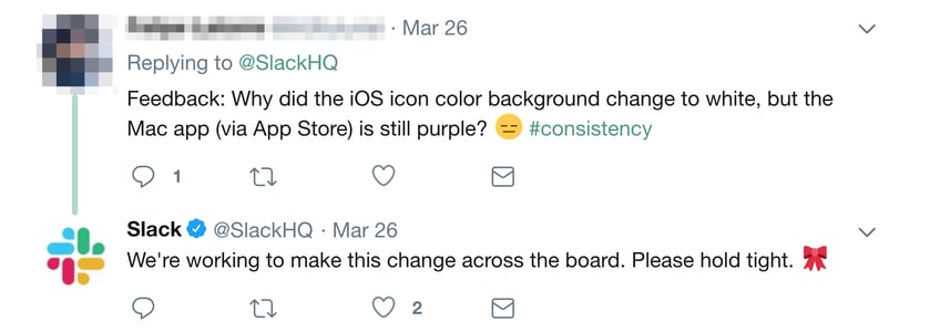 feedback on social media