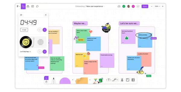 FigJam brainstorming and ideation board