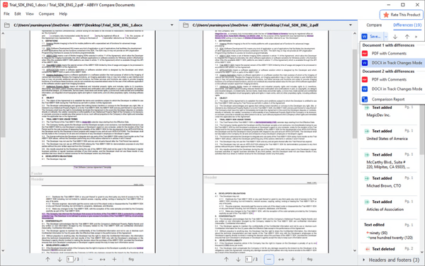 frustrated business professional struggling with complex PDF document showing dense text and diagrams