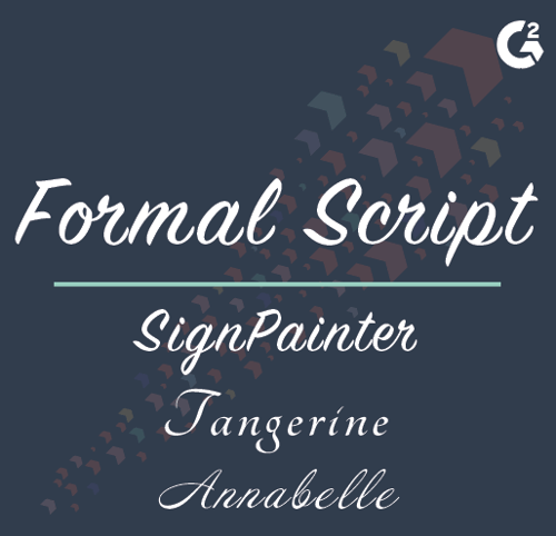 formal script examples