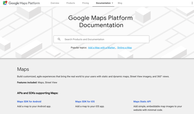 google maps android SDK