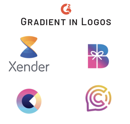 gradient trend in logos