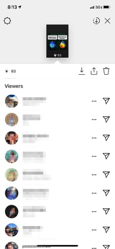 how to see who’s viewed your insta story