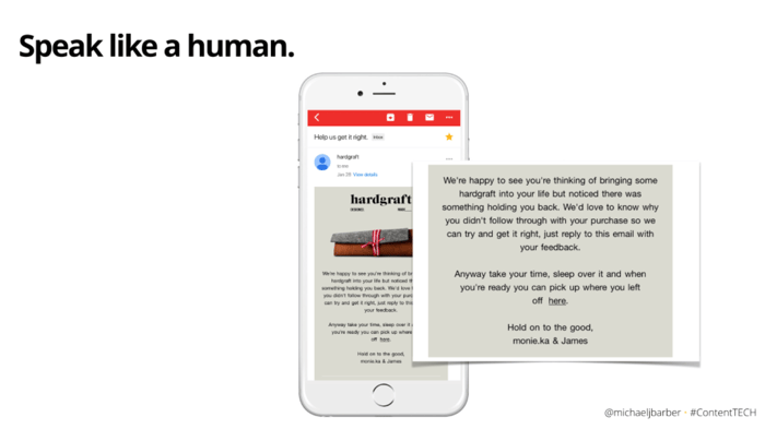 email like a human