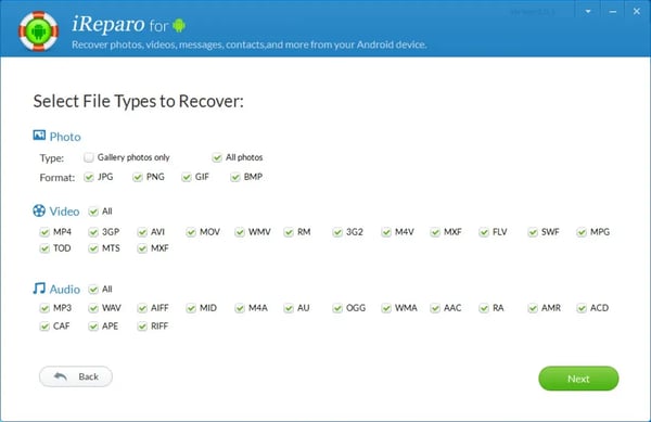 iReparo for Android